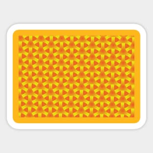 Yellow Pattern Sticker